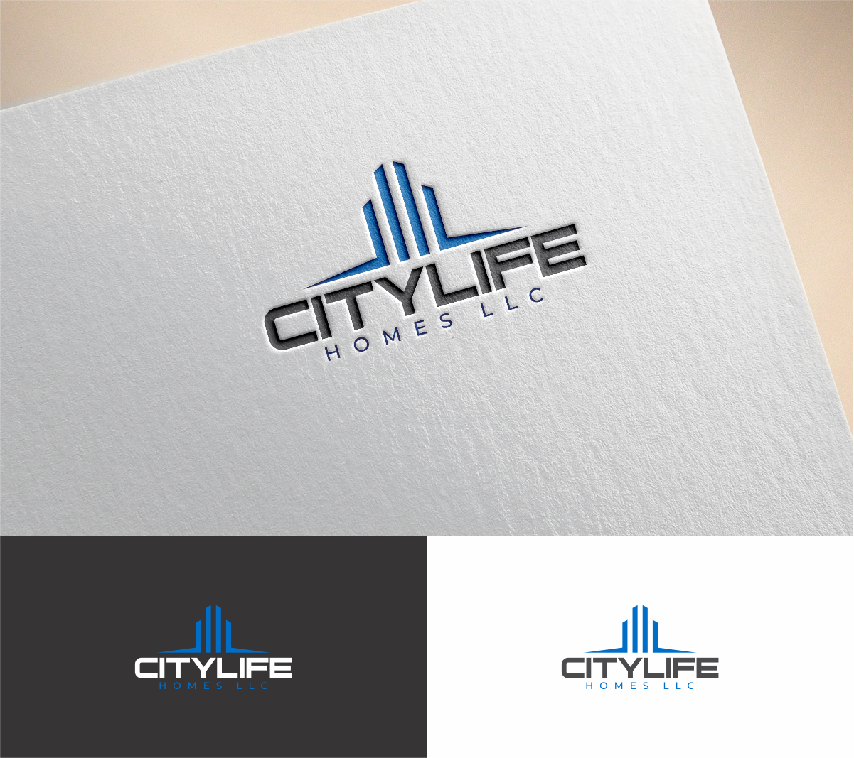Logo Design by MKR for CityLife Homes LLC  | Design #19554753