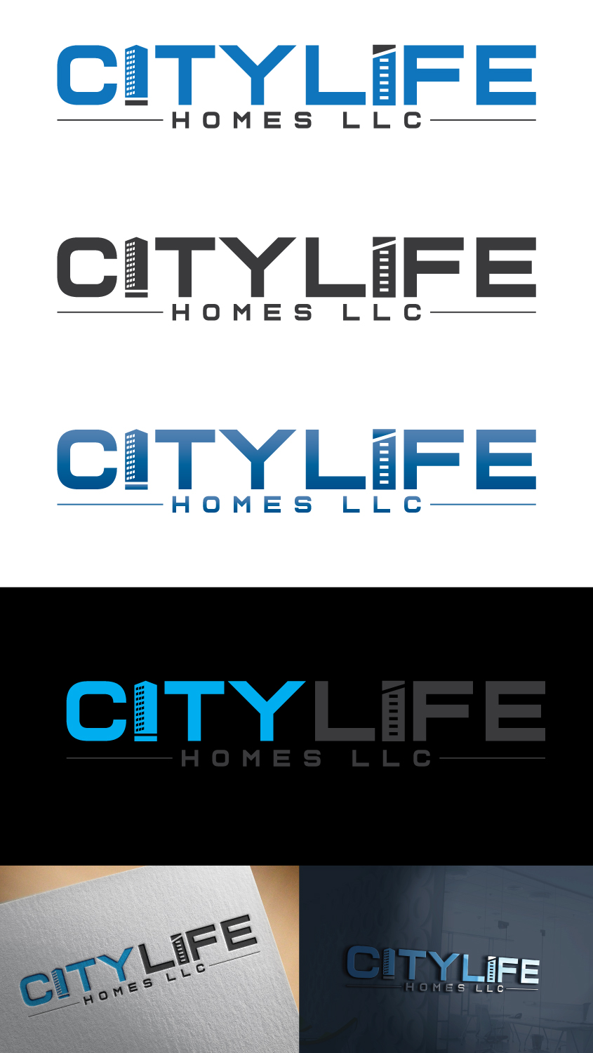 Logo Design by WOW IT BOX for CityLife Homes LLC  | Design #19553056