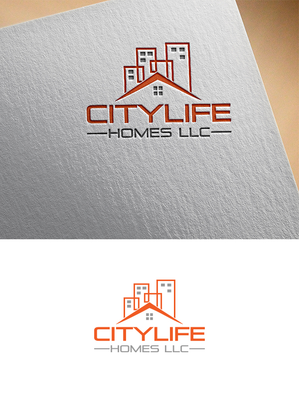 Logo Design by hannah designs for CityLife Homes LLC  | Design: #19660087