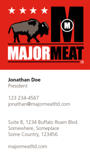 Design de Logo par wmarler 2 pour Major meat ltd | Design : #19560894