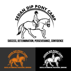 Sedan Dip Pony Camp, Success, determination, perseverance, confidence | Logo-Design von hernawanrere