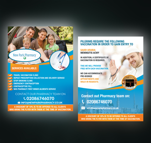 Flyer Design by uk for this project | Design #2976728