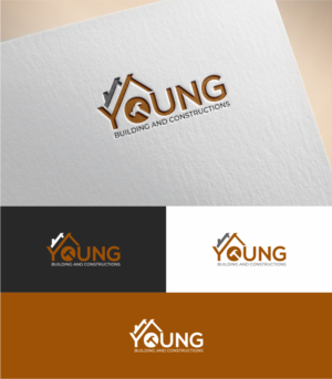 Logo Design by MKR for Young Building and Constructions | Design: #19554308