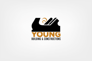 Logo Design by hoch2wo for Young Building and Constructions | Design: #19558887