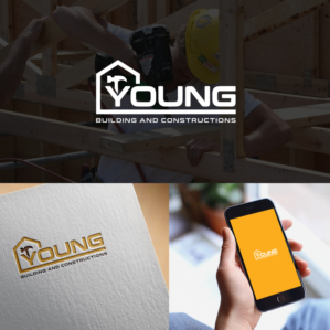 Logo Design by chynthiadewi91 for Young Building and Constructions | Design: #19570802