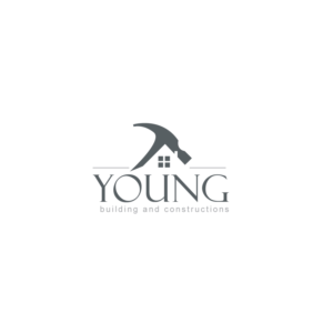 Logo Design by CreativeFlows 2 for Young Building and Constructions | Design #19557911