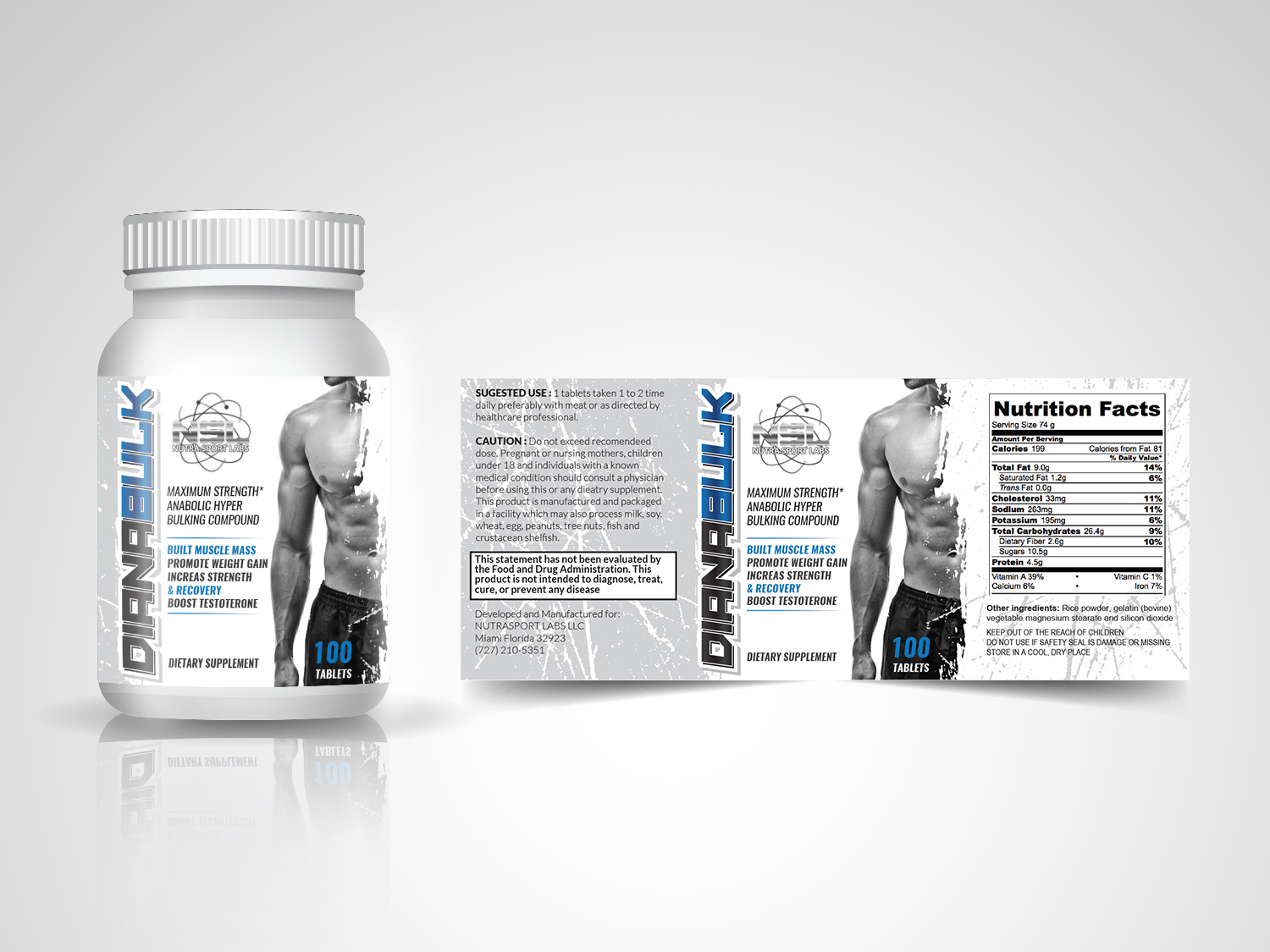 Design Graphique par Priyo Subarkah pour Nutraceutical Supplies, Inc | Design #19553442