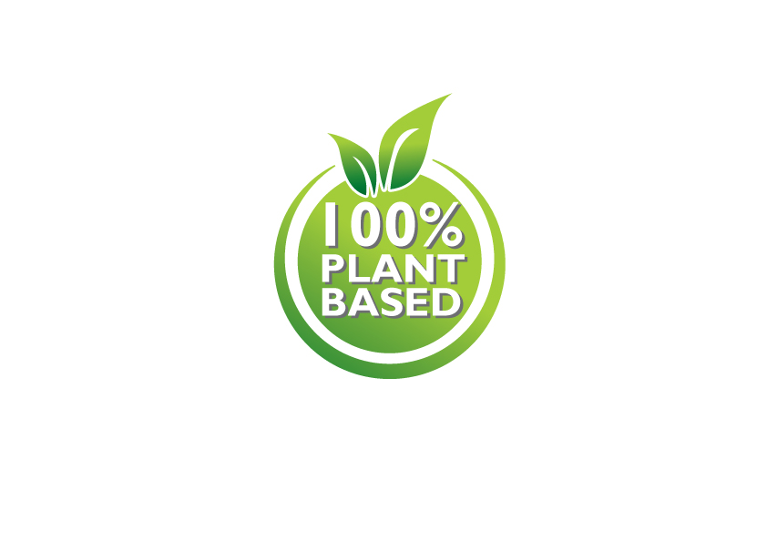 Elegant Playful Logo Design For 100 Plant Based Or 100 Plant Based 