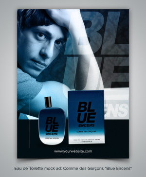 Eau de Toilette ad | Diseño Publicitario por ARTOGRAPHY