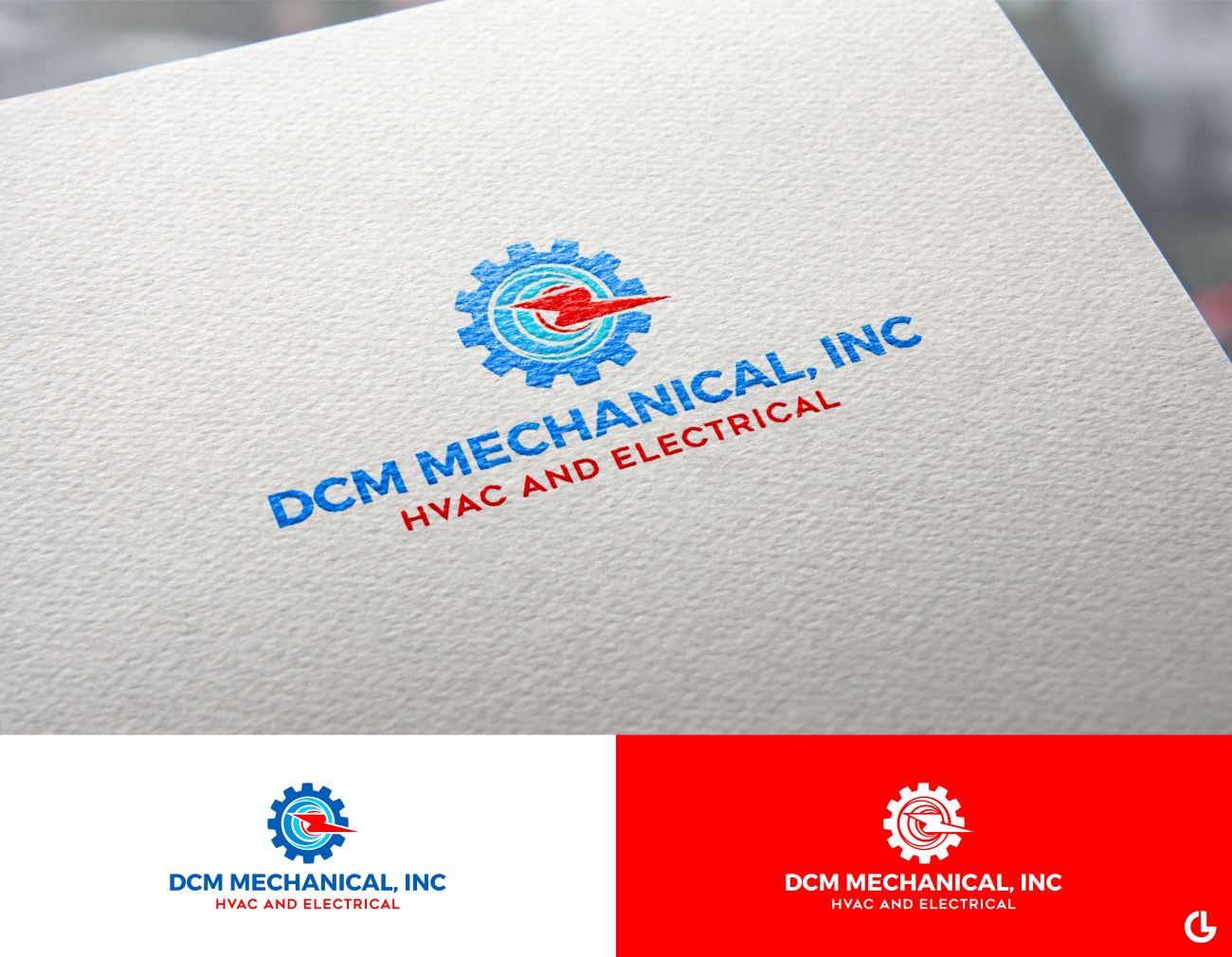 Logo Design by R!CKY for DCM Mechanical, Inc | Design #19616897