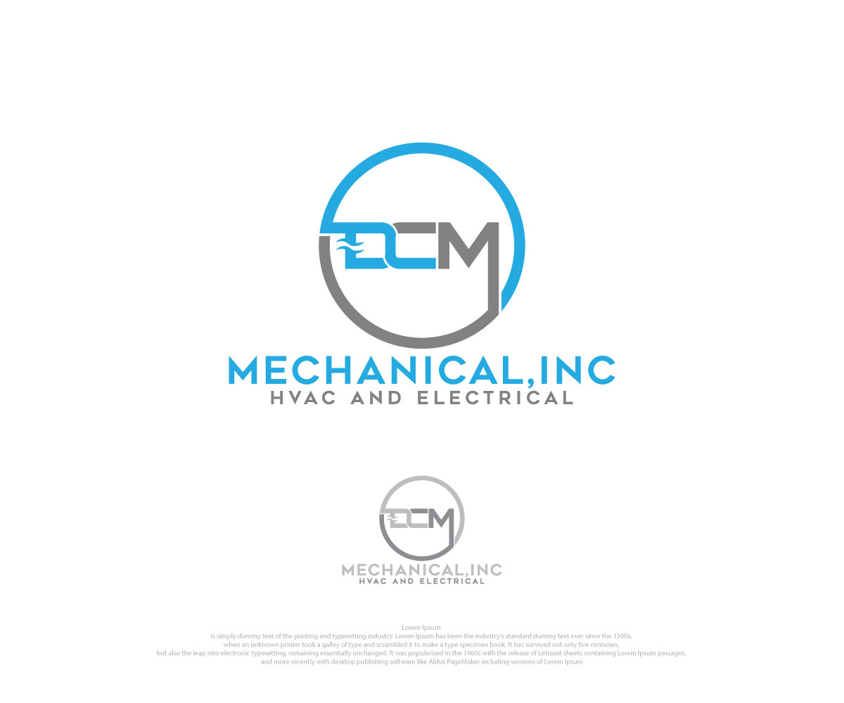 Logo Design by Designs_Hubs for DCM Mechanical, Inc | Design #19578028