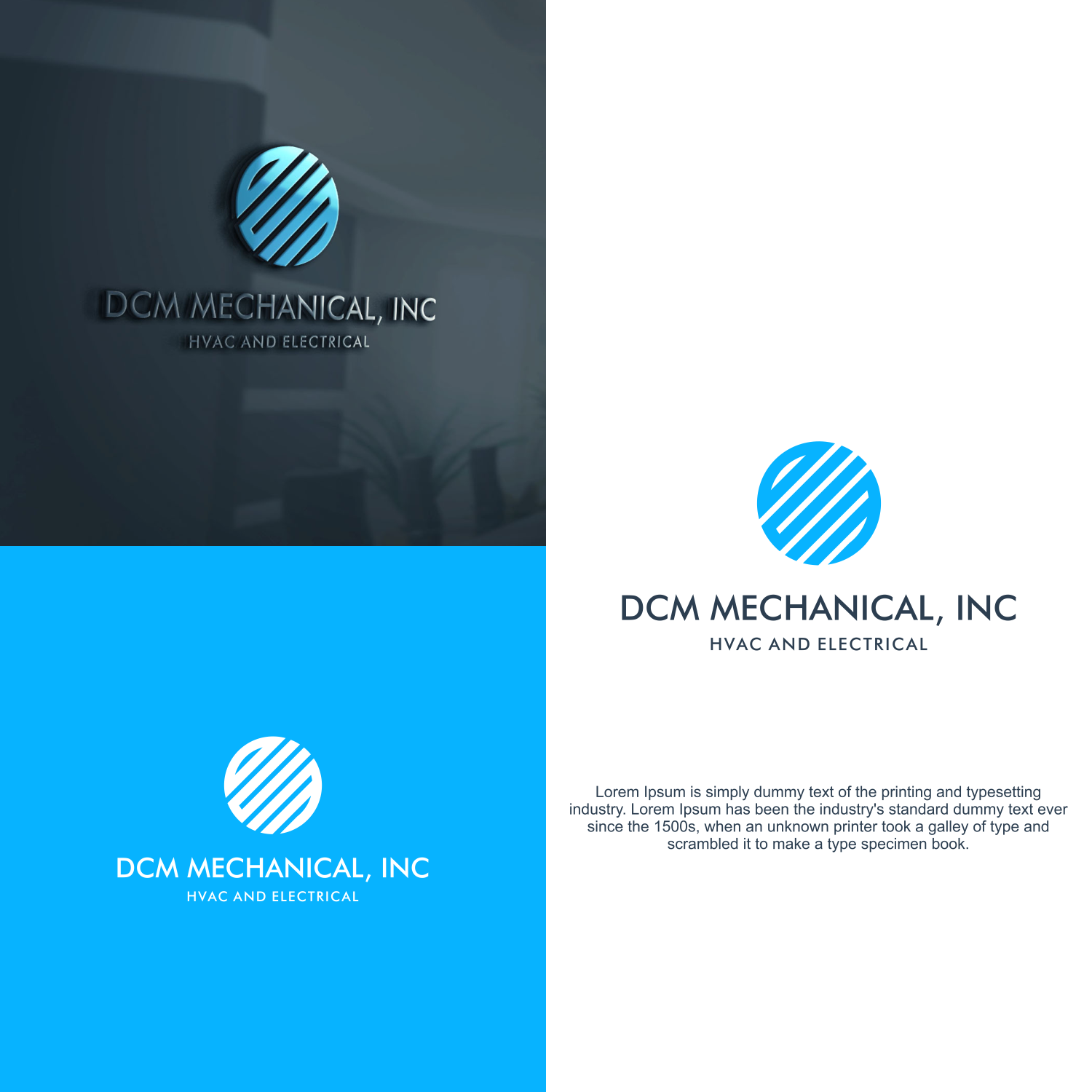 Logo Design by untung bertubi-tubi for DCM Mechanical, Inc | Design #19615603