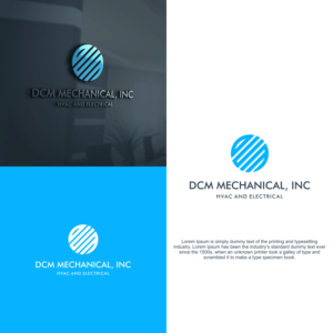 DCM Mechanical, Inc HVAC and Electrical | Logo Design by untung bertubi-tubi