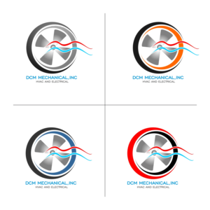 Logo Design by Mayur Sonar 3 for DCM Mechanical, Inc | Design: #19594795