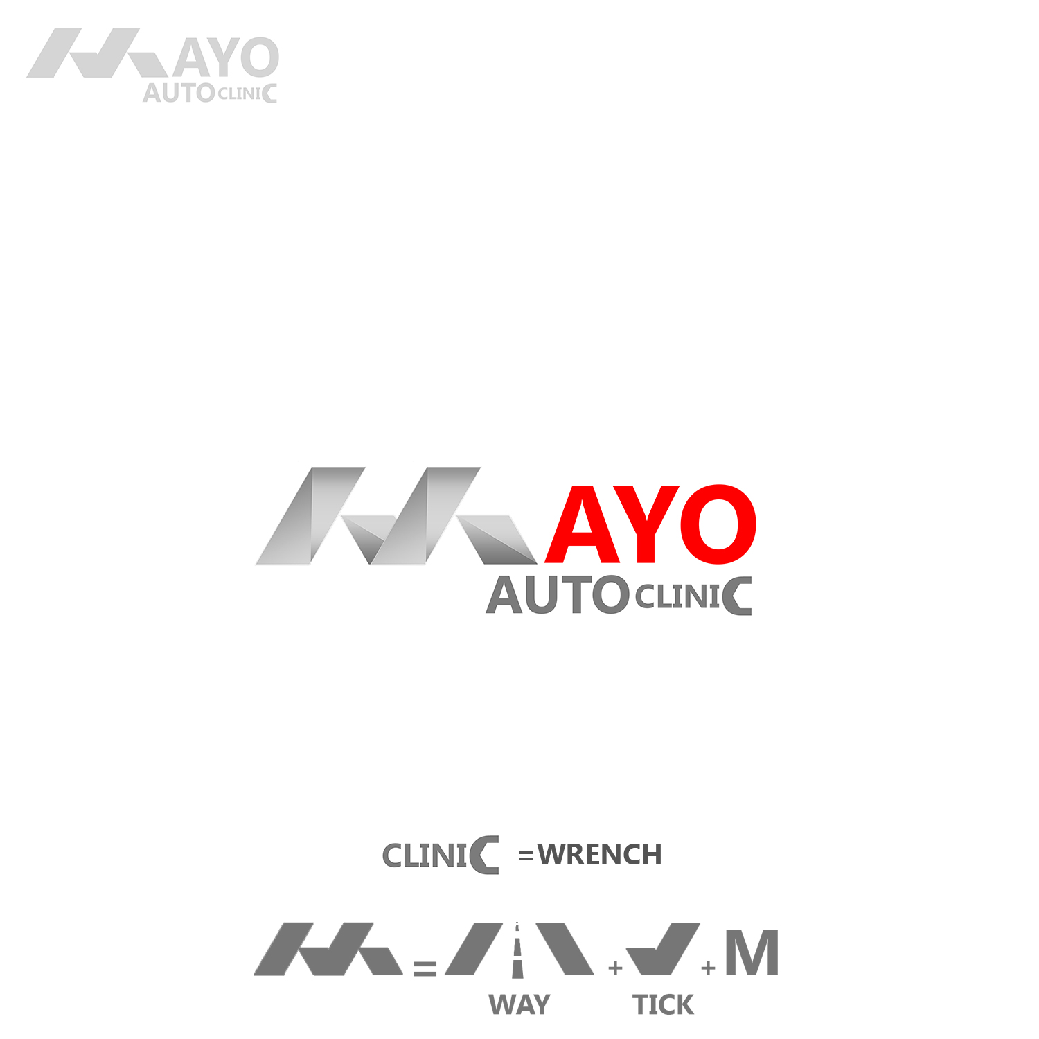 Serious, Masculine, Automotive Logo Design for Mayo Auto Clinic by