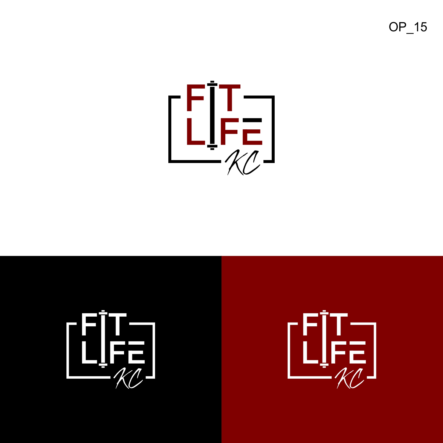Logo Design by Liyana for Fit Life KC | Design: #19570282