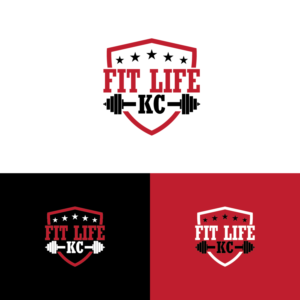 Logo Design by Creative Pixel Boxes for Fit Life KC | Design: #19555440