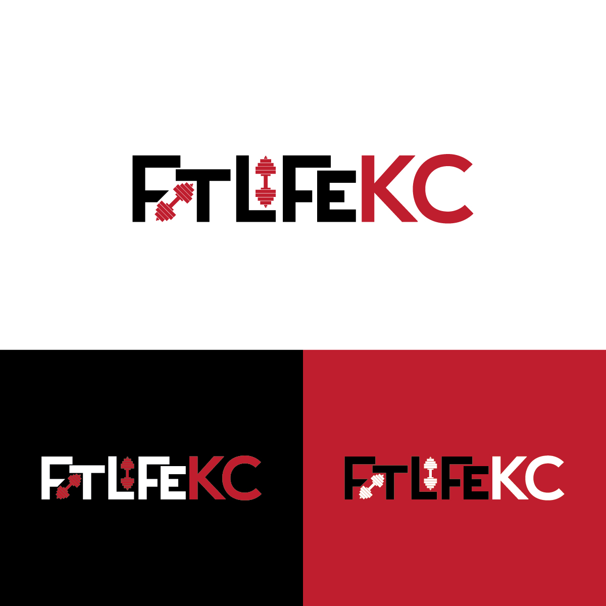 Logo Design by Creative Pixel Boxes for Fit Life KC | Design #19562620