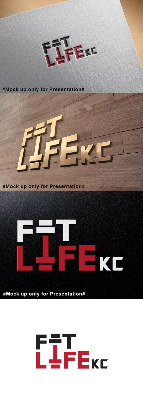 Logo Design by designmind78 for Fit Life KC | Design #19557308