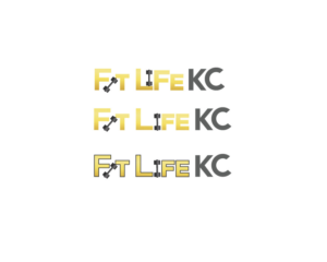 Logo Design by Habibur 3 for Fit Life KC | Design: #19562312