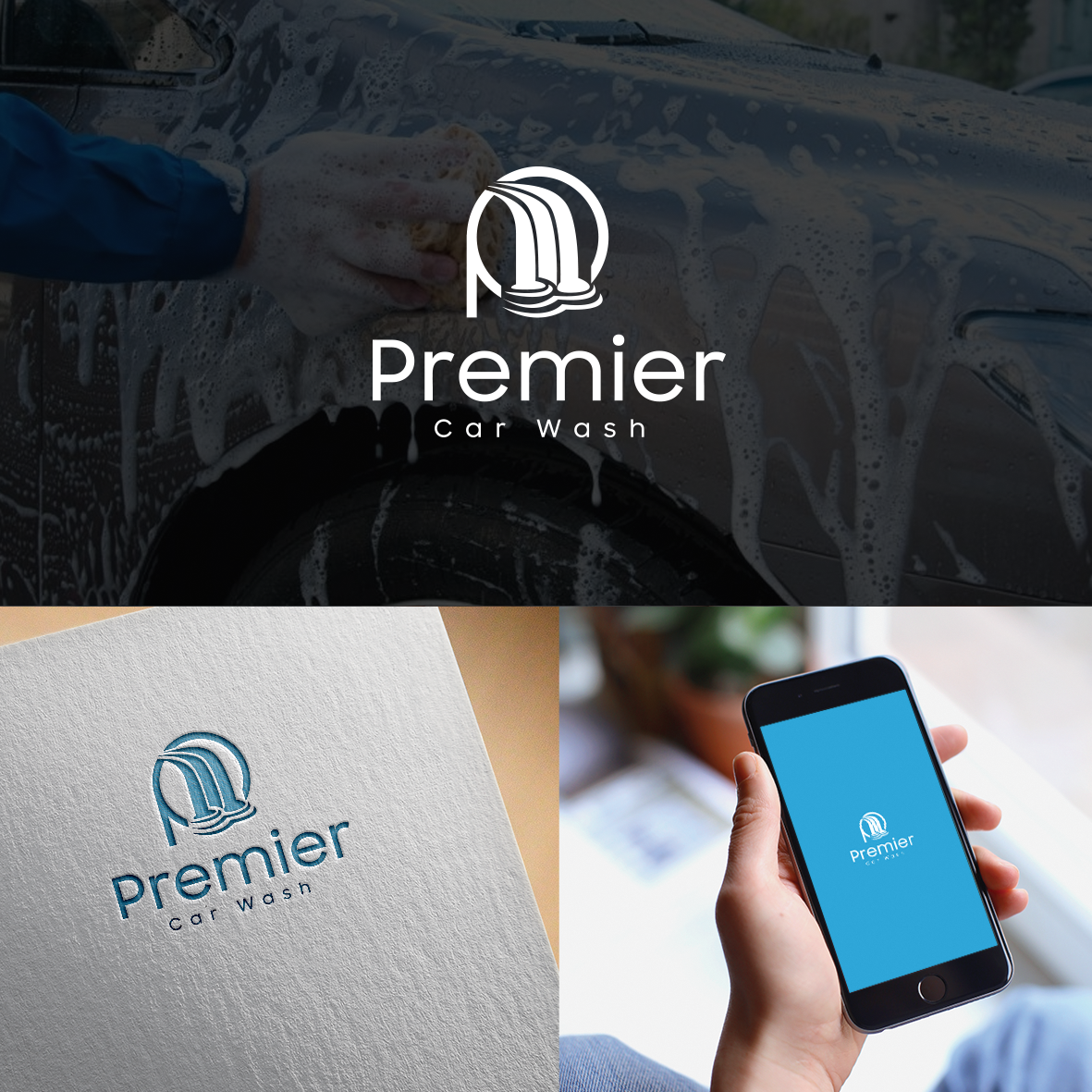 Logo Design by chynthiadewi91 for Premier Car Wash | Design #19570794