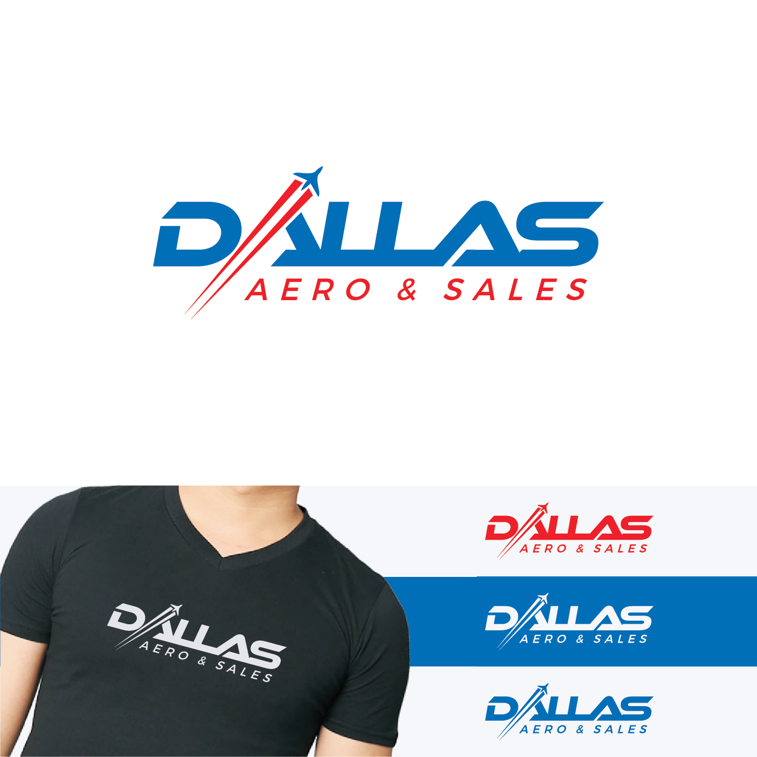 Logo Design by Ode70 for Dallas Aero | Design #19557917