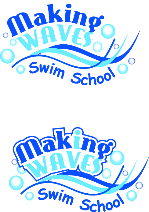 Diseño de Logo por Varsha K para Making Waves Swim Sc | Diseño #54616