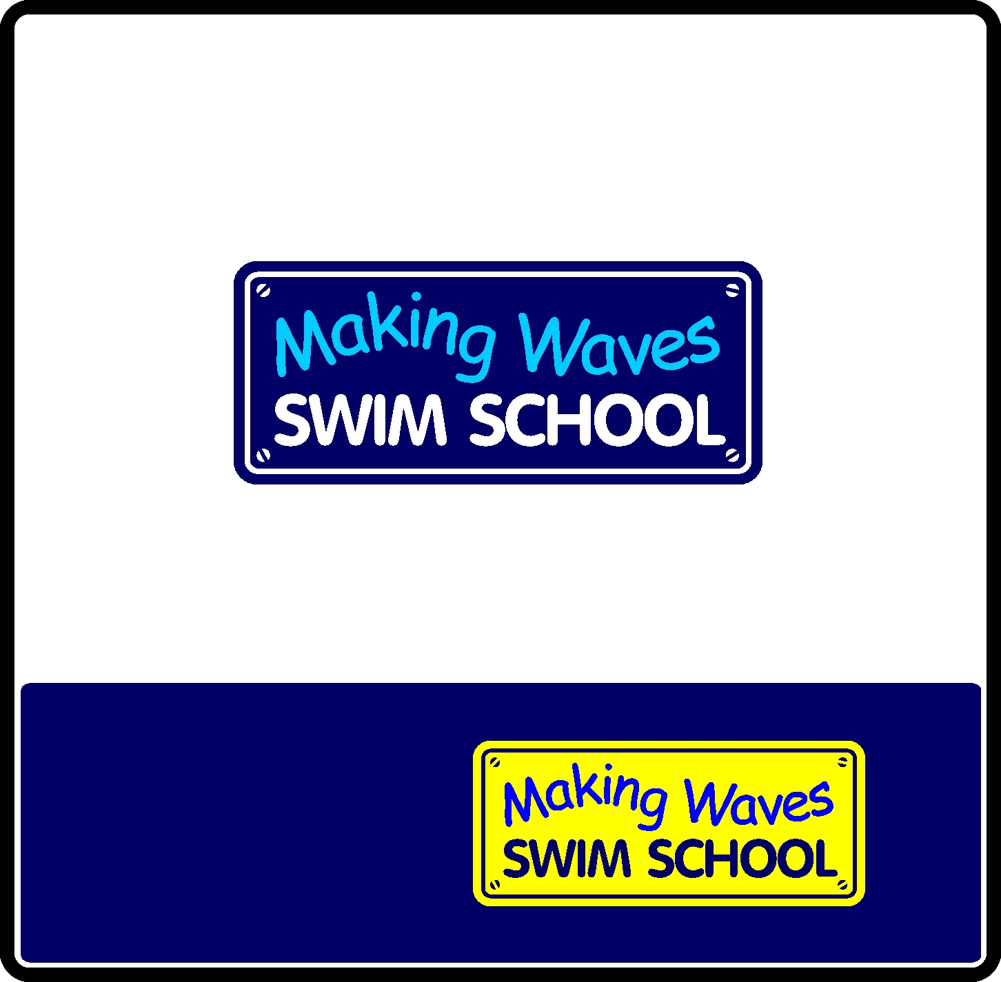 Logo Design by Anton@Lehnz for Making Waves Swim Sc | Design #56257