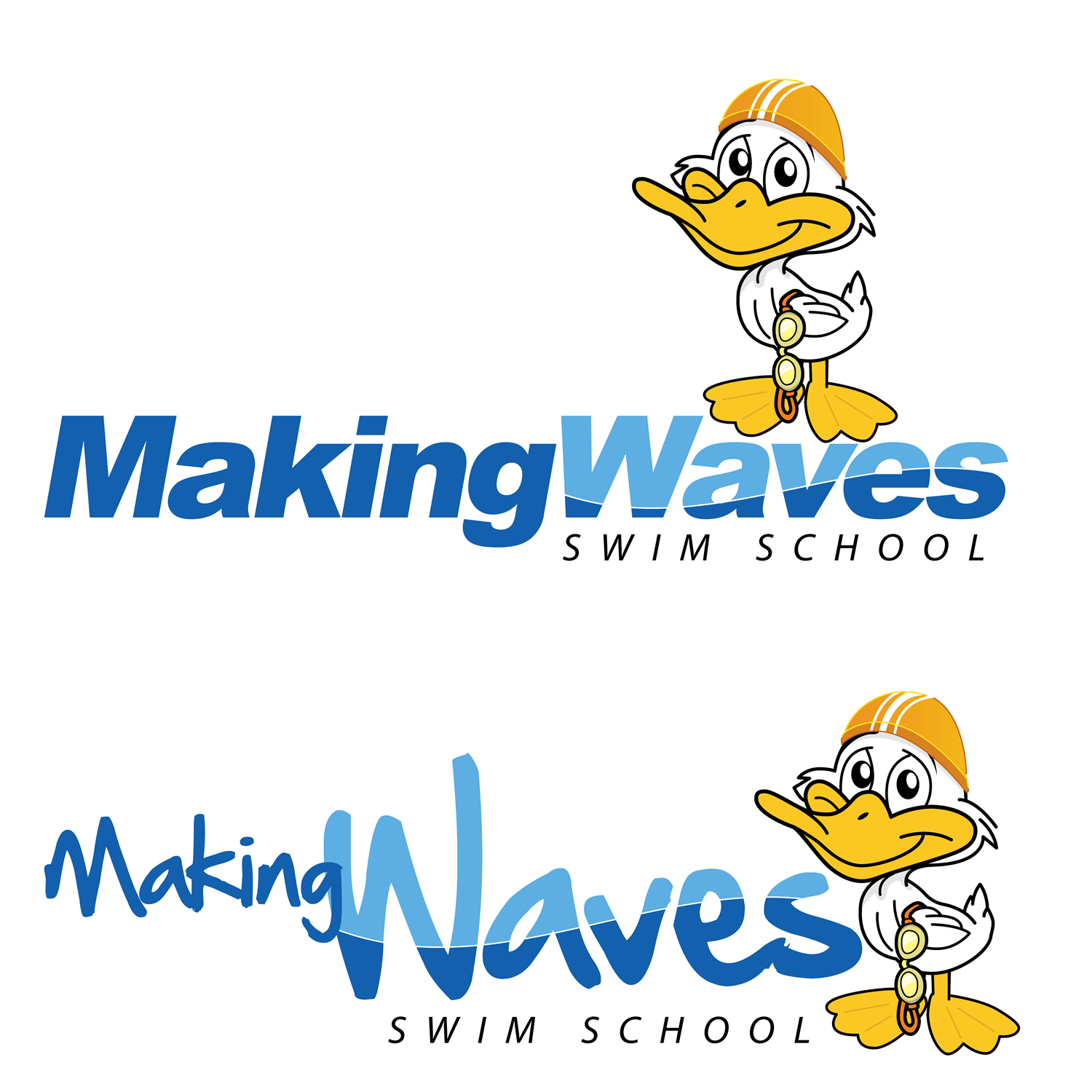 Diseño de Logo por xenowebdev para Making Waves Swim Sc | Diseño #54458