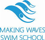 Logo Design by Blue Ginger for Making Waves Swim Sc | Design: #54582