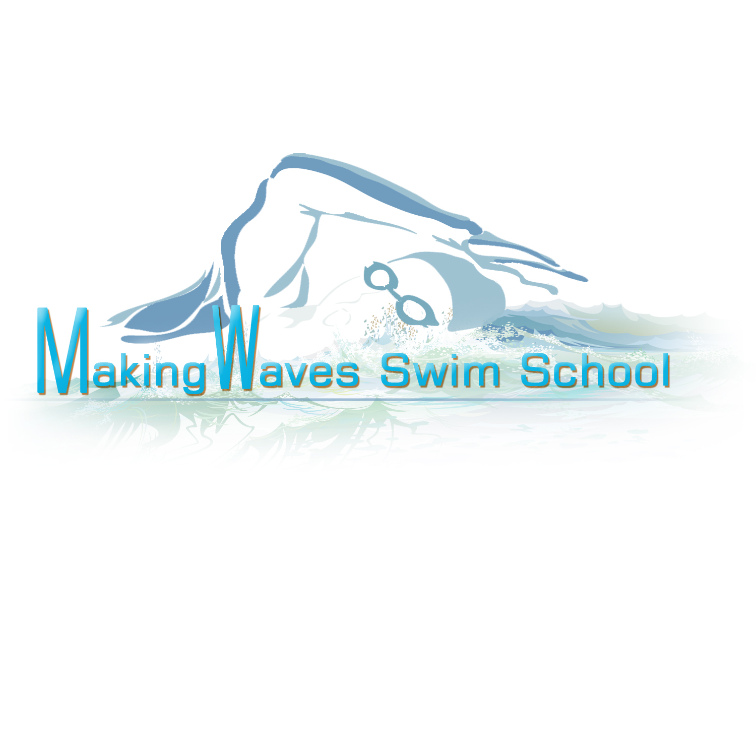 Logo Design by Reymond Sanico for Making Waves Swim Sc | Design #54501