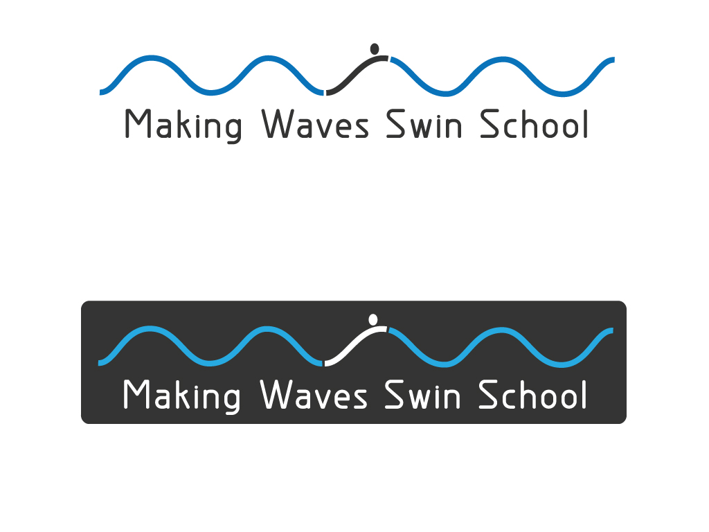 Logo Design by Yagnesh Ahir for Making Waves Swim Sc | Design #54281