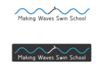 Logo Design by Yagnesh Ahir for Making Waves Swim Sc | Design: #54281