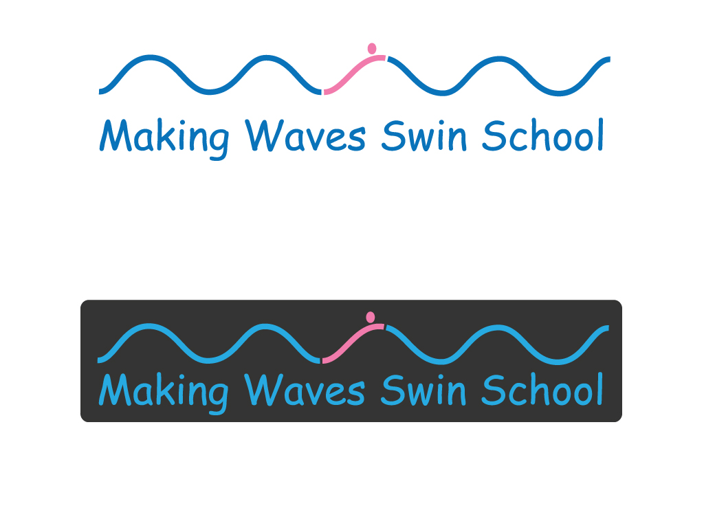 Logo Design by Yagnesh Ahir for Making Waves Swim Sc | Design #55705