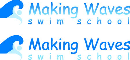 Logo Design by Steven Hall for Making Waves Swim Sc | Design #54463