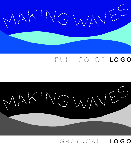 Logo Design by Candice Riley for Making Waves Swim Sc | Design #55153