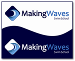 Logo Design by Stellar Designs for Making Waves Swim Sc | Design: #54511