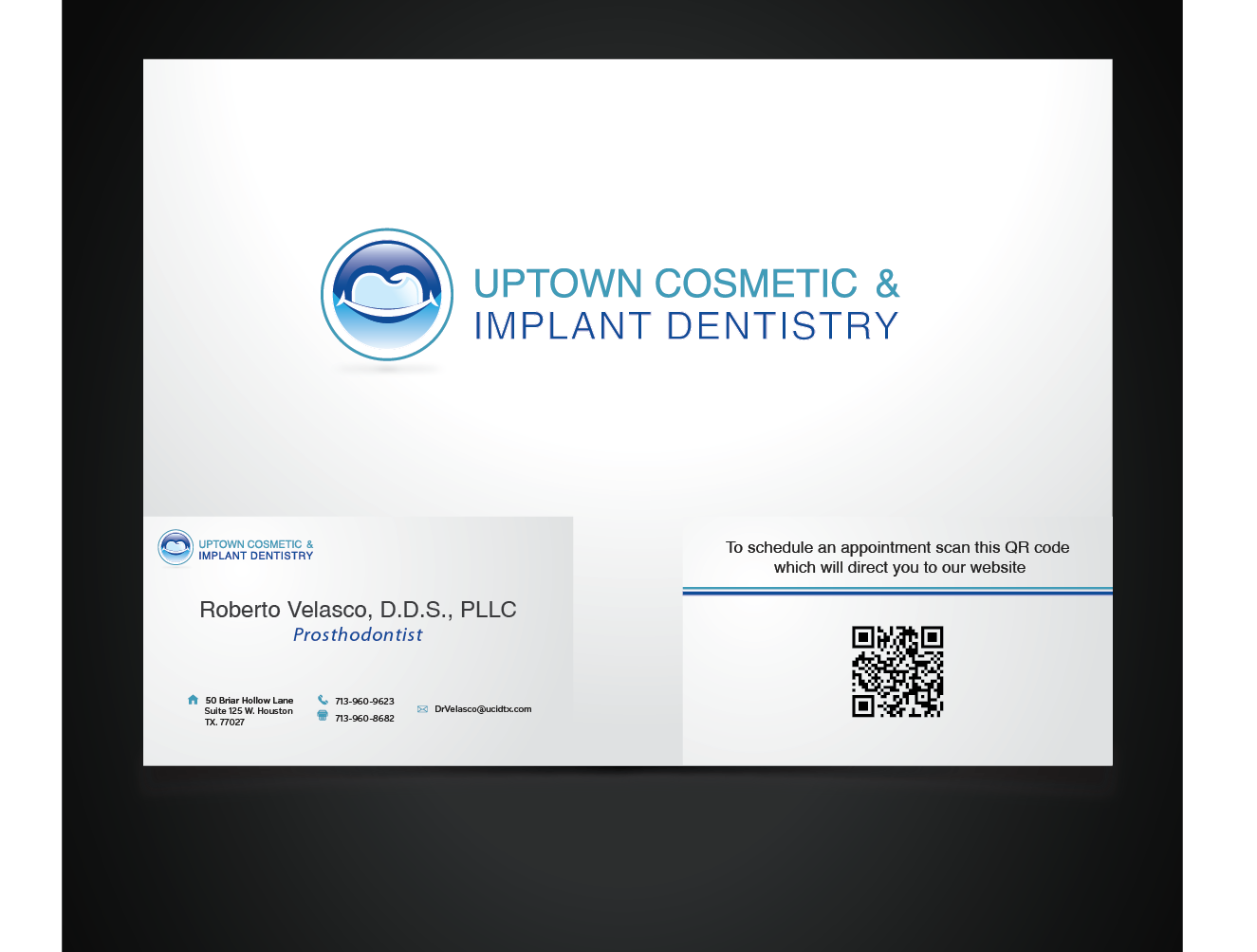 Stationery Design by Blind for Minuteman Press Post Oak | Design #2905762