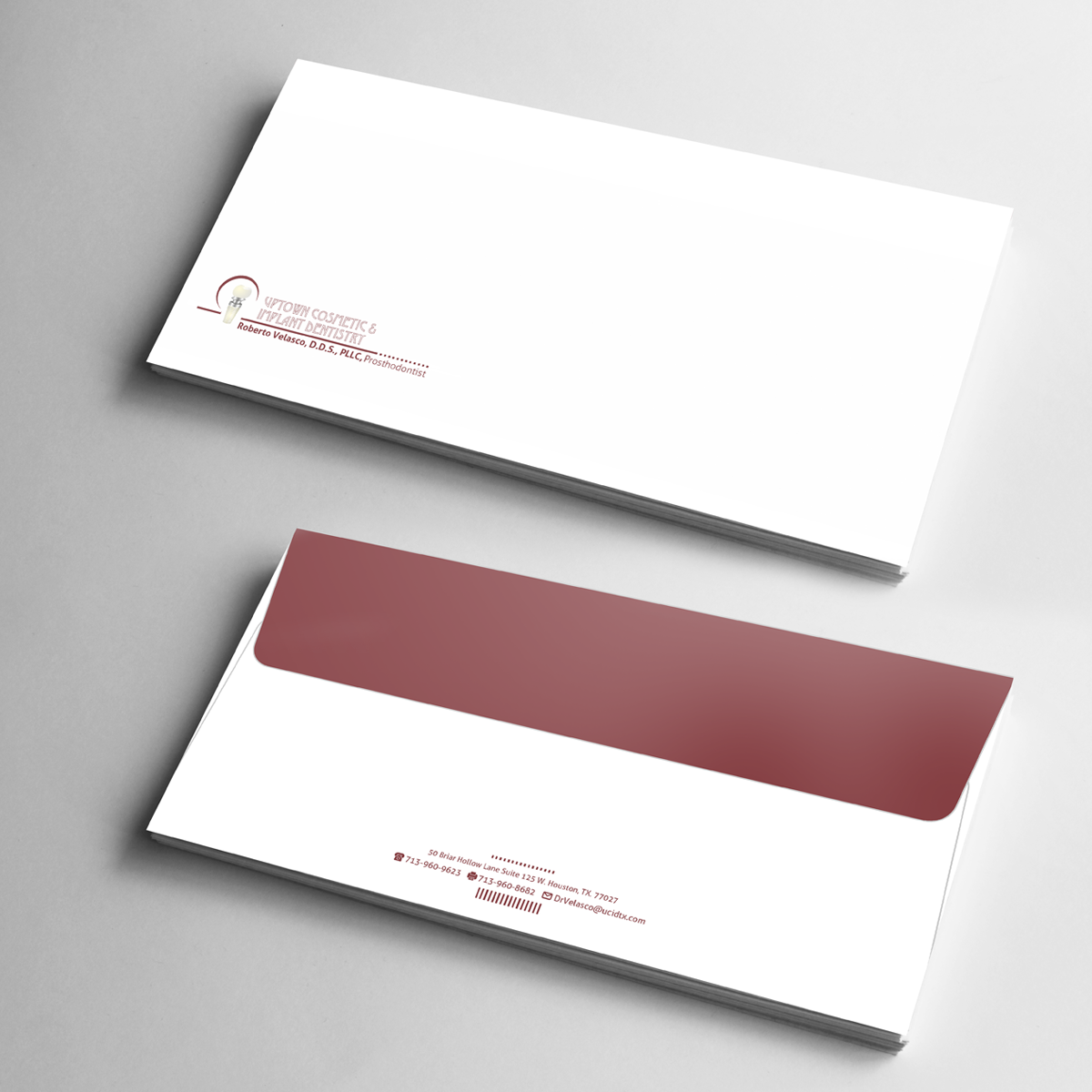 Stationery Design by webwee for Minuteman Press Post Oak | Design #2917112