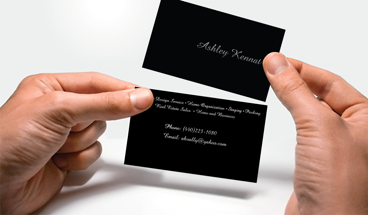 Diseño de Tarjeta de Presentación por cejhb para Accents By Ashley  | Diseño #2901357