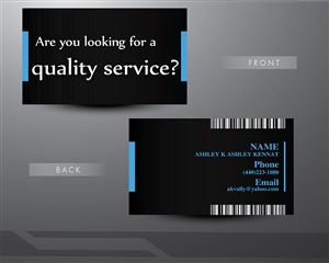 Business Card Design by CreativeMask for Accents By Ashley  | Design: #2906406