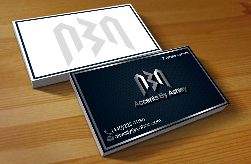 Design de Carte de Visite par Hardcore Design pour Accents By Ashley  | Design #2899941