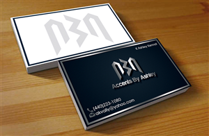Business Card Design by Hardcore Design for Accents By Ashley  | Design #2899941