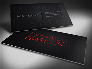 Accents By Ashley K | Business Card Design by FutureDesigne