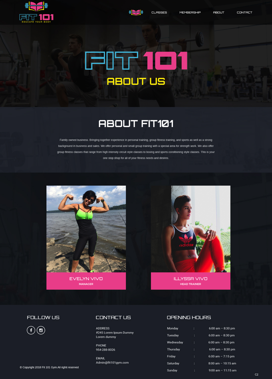 Web-Design von pb für FIT 101 LLC | Design #19597372