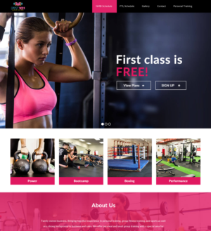 Web Design par ArunKoshti pour FIT 101 LLC | Design #19566044