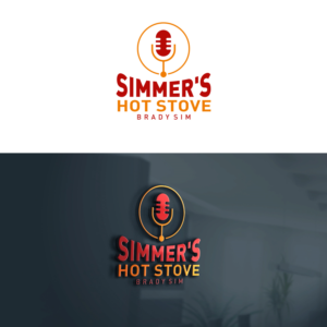 Simmer's Hot Stove (with Brady Sim) | Logo Design by pulogo