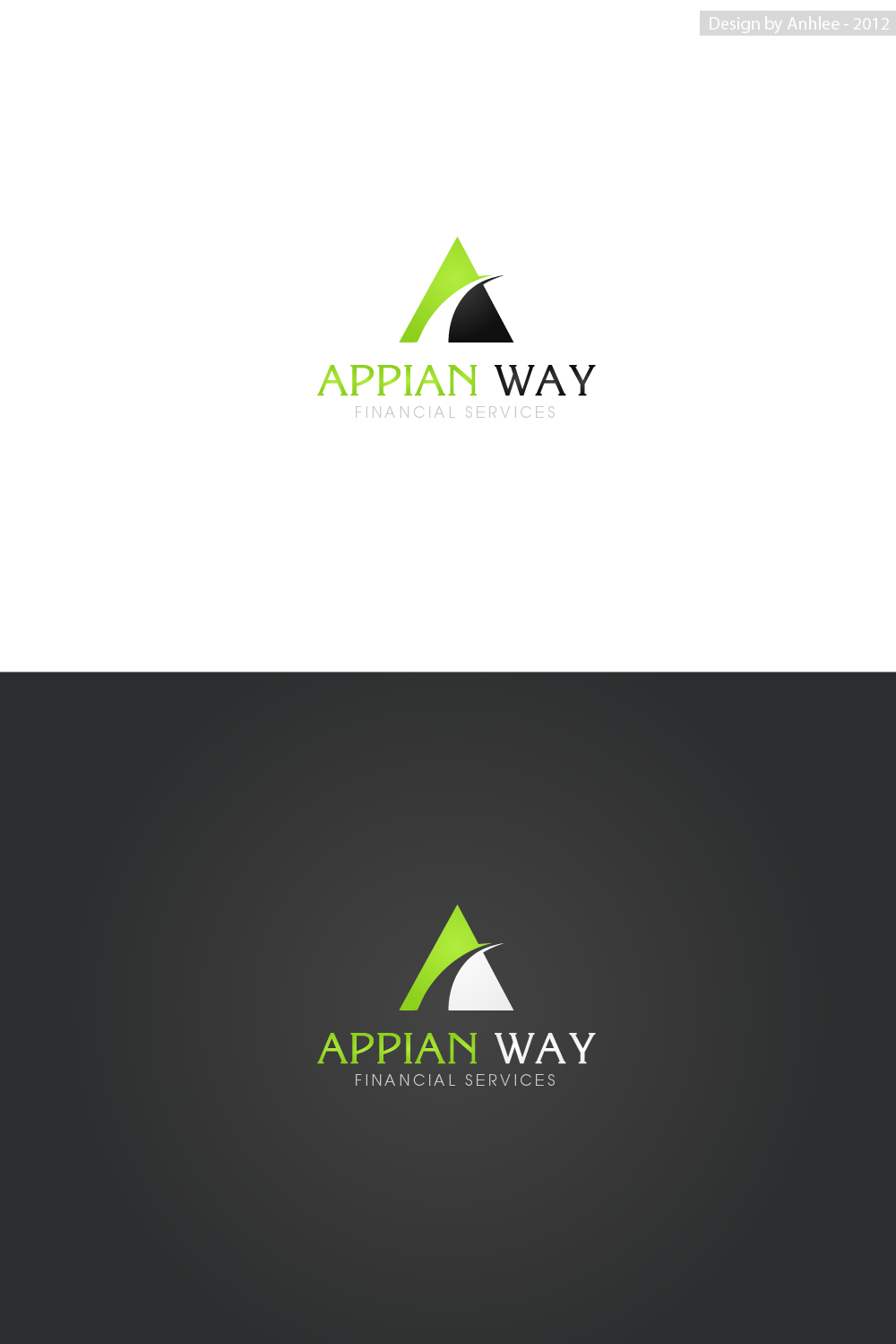 Logo Design by Anhlee for Appian Way Financial Services | Design #794456