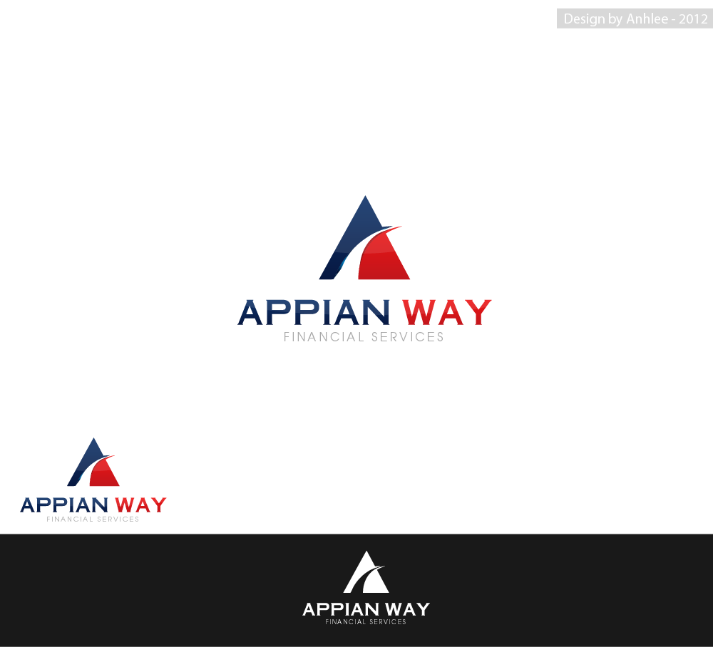 Logo Design by Anhlee for Appian Way Financial Services | Design #795622
