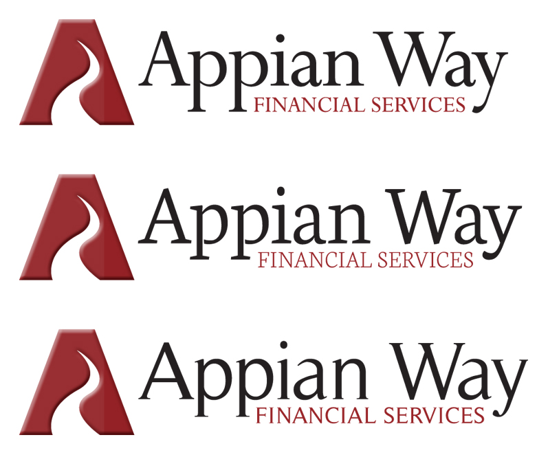 Logo Design by Innerworld Designs ltd. for Appian Way Financial Services | Design #790281